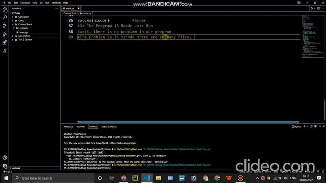 How To Make Contact Book Using Python (GUI) смотреть онлайн