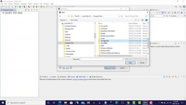 Install Scene Builder in Eclipse | JavaFX GUI Tutorial for Beginners