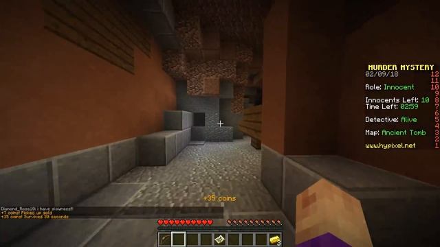 ESCAPING A SLEEPING MURDERER!? (Minecraft Murder Mystery) смотреть онлайн