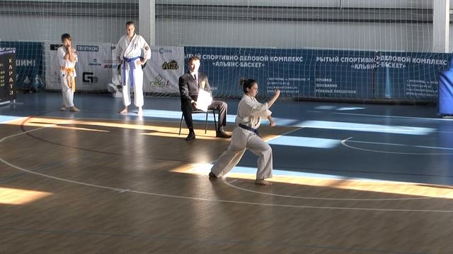 Апанасова Анастасия, ката Цуки Но Ката смотреть онлайн