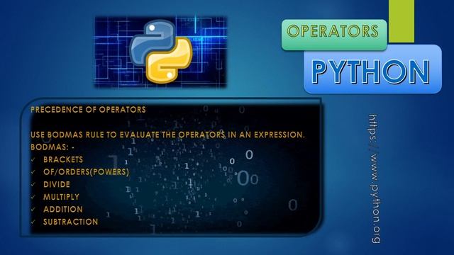 Python | Operators смотреть онлайн