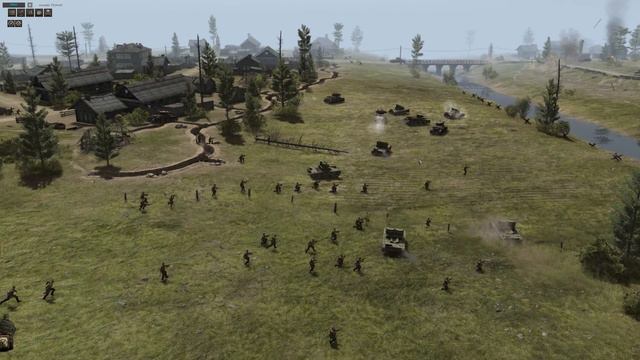 HUGE TANK BATTLE | Battle of Brody - 1941 | Gates of Hell: Ostfront | смотреть онлайн