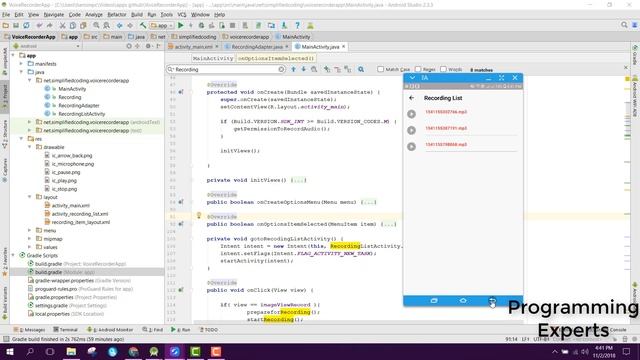 Voice Recorder App Tutorial in Android Studio PART 1 (Intro + DEMO) смотреть онлайн