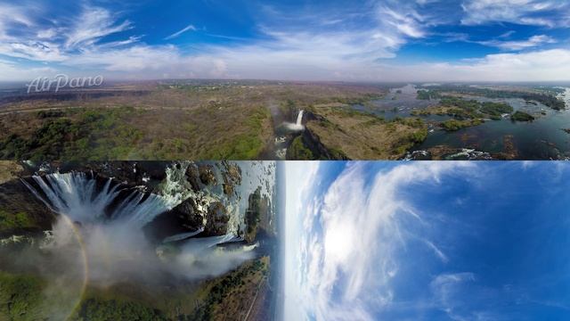 360° Video, Victoria Falls, Zambia-Zimbabwe. Part I смотреть онлайн