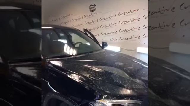 антигравийная защита BMW X6 SunTek в Детейлинг центре creative смотреть онлайн