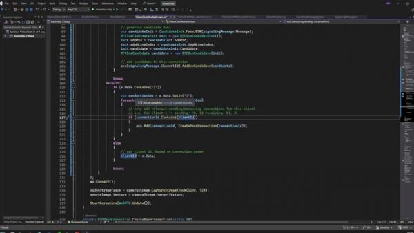 Building a Multi-User VideoChat application with Unity and WebRTC