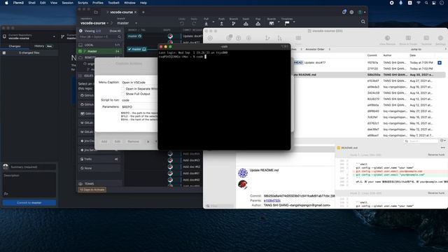 VS Code入门教程2020 #77 文件使用技巧33: 将VS Code设置为Git GUI的默认编辑器 смотреть онлайн