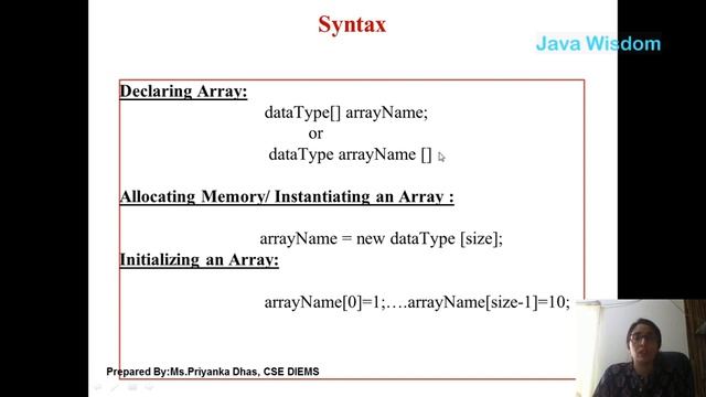 Arrays in Java | PART I Types,Creating Array смотреть онлайн