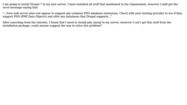 DevOps & SysAdmins: Suse11 - How to install pdo_mysql смотреть онлайн