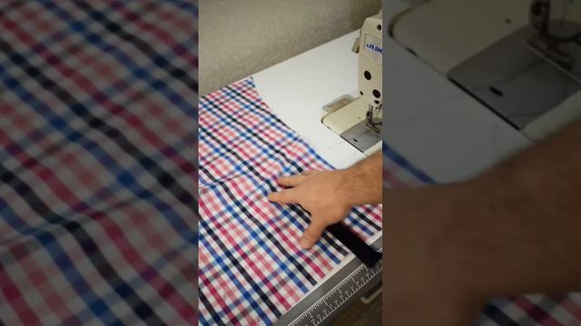 клетчатая рубашка с карманами #мужскаяодежда #одежда #рубашки #ручнаяработа
