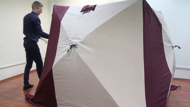 Палатка для зимней рыбалки "Снегирь 3Т" Зимняя палатка "Polar Bird 3T" смотреть онлайн