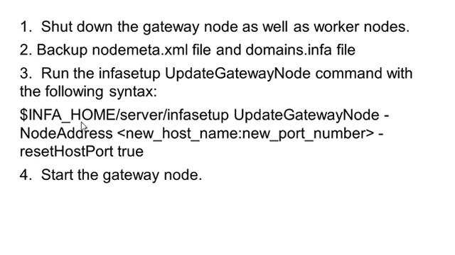 How to change an Informatica Node Address смотреть онлайн