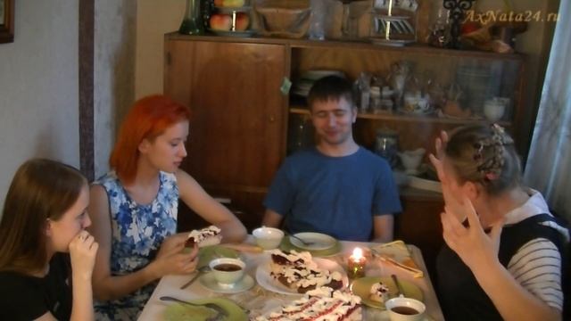 Пирог от Анжелы ч.1-я. Александр Валерьевич. Вечерний чай с Н. Ахмедовой смотреть онлайн