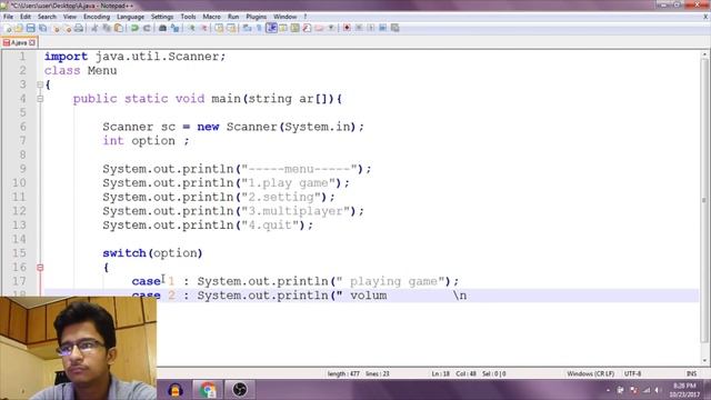Switch statement in java [Hindi] | code future смотреть онлайн
