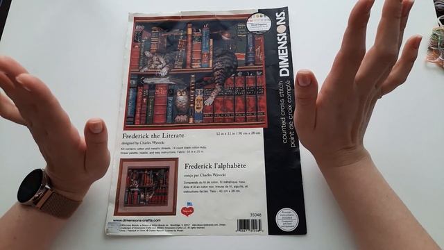 Готовая работа Нежный взгляд от Dimensions // Продвижение долгостроя // Вышивка крестиком смотреть онлайн