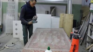 Полировка оргстекла (Этап второй) makita bo6050, 3m trizact