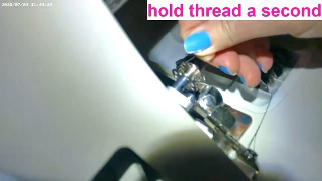 How to wind bobbin and thread Juki DDl 8700 смотреть онлайн