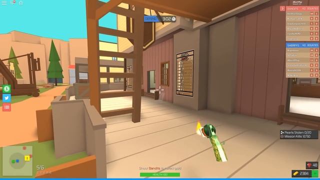 БАНДИТ АЛЬБЕРТ ЗАХВАТИЛ ДИКИЙ ЗАПАД !!! | ROBLOX ПО РУССКИ | | Роблоксер Альберт смотреть онлайн