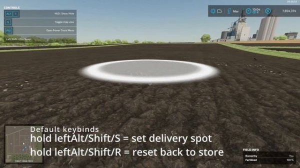 how to use store delivery mod fs22