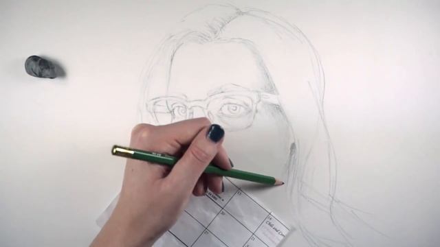 How to Draw a 3/4-View Portrait (Part 2: Shading) смотреть онлайн
