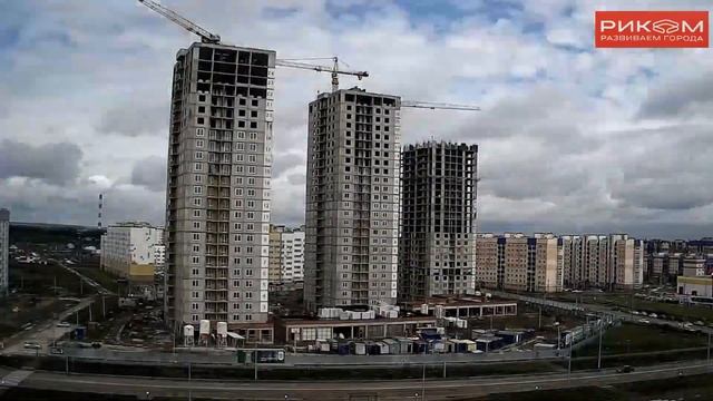 Таймлапс ЖК Новый Город смотреть онлайн
