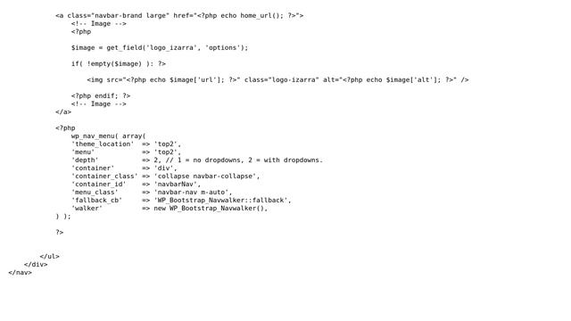 Wordpress: Bootstrap Nav Walker Sub Menu Image смотреть онлайн