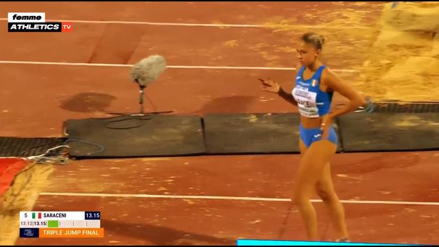 Italian SENSATION! Erika Saraceni 🇮🇹 | U20 Athletics Championships 2023 (triple Jump) смотреть онлайн