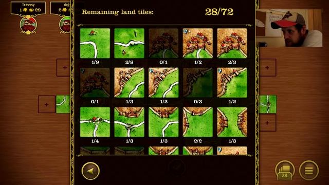 Carcassonne - Android Game - Online play, gameplay, walkthrough with commentary. смотреть онлайн