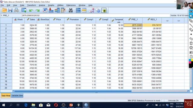 SPSS (16): Testing the five assumptions of linear regression in SPSS смотреть онлайн