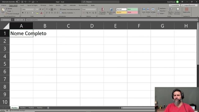CURSO COMPLETO DE EXCEL - Aula 1 - Ponteiros do Mouse - Ajustar Linha e Coluna смотреть онлайн