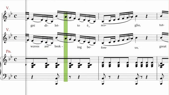 Vaccai , runs and scales , Siam navi , Alto baritone , Accompaniment смотреть онлайн