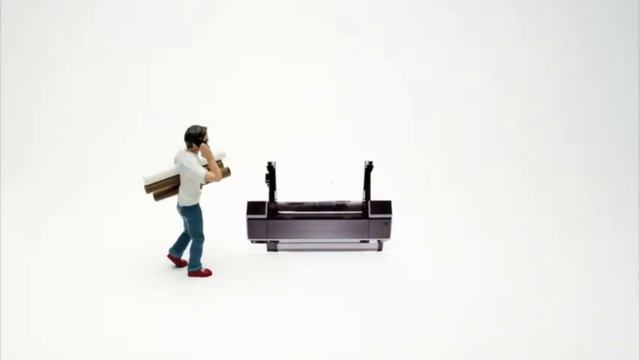 Epson printer "upside down" animation by Andy Rudak смотреть онлайн