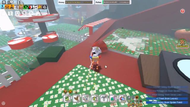 Гайд для новичков. Как фармить снежинки в bee swarm simulator. смотреть онлайн