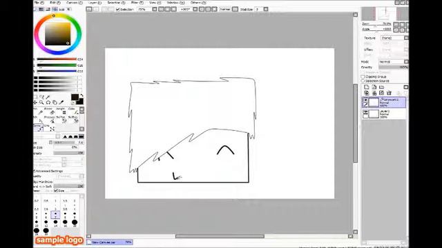 Туториал:Как зделать голову Майнкрафтера в Paint Tool sai смотреть онлайн