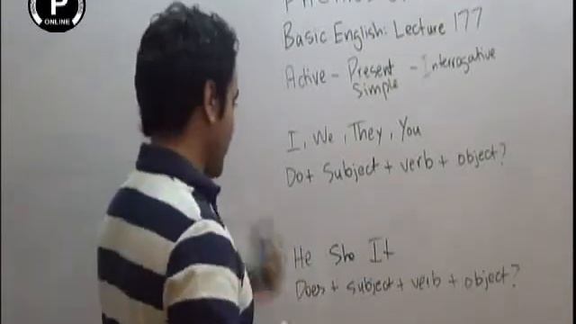 basic english lec 177 Present simple Interrogative смотреть онлайн