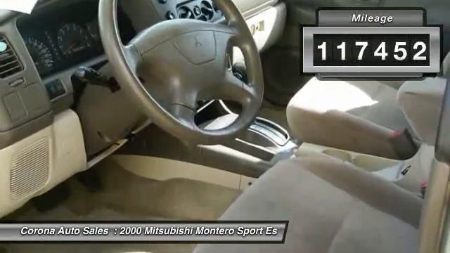 2000 Mitsubishi Montero Sport Es Auburndale FL 33823 смотреть онлайн