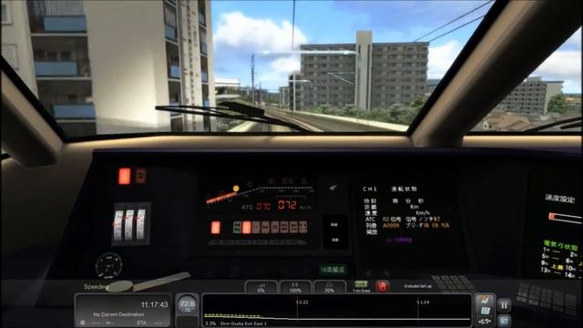 TS2016 HD: JR West 300 Series Shinkansen Timelapse Round Trip Cab Ride Sanyo Shinkansen смотреть онлайн