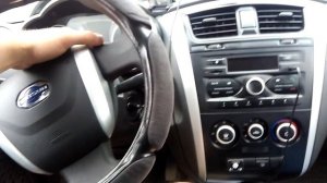 Datsun on do новый руль и подушки безопасности.