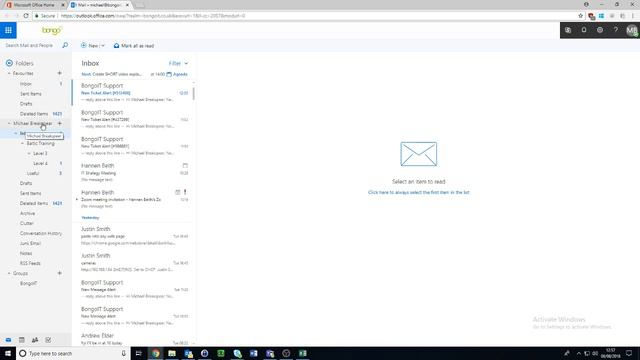 How To Open A Shared Folder in Outlook Web App смотреть онлайн
