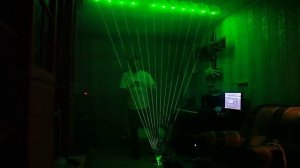 Лазерная арфа.Новый вариант