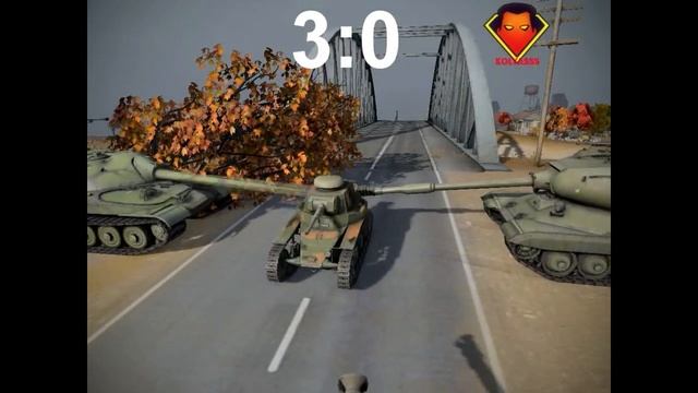 Мини игры WoT. Часть 7 "Пинг-понг" смотреть онлайн