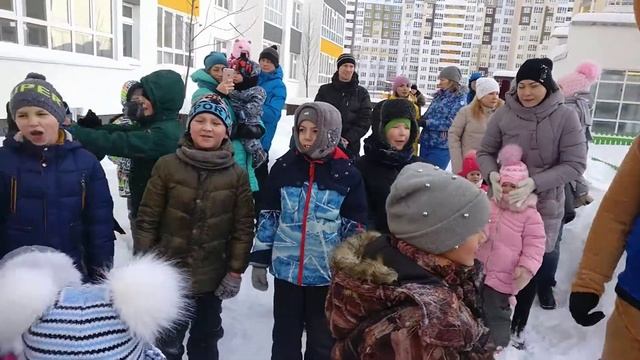 Новый год - 2019 в ЖК "Гармония" смотреть онлайн