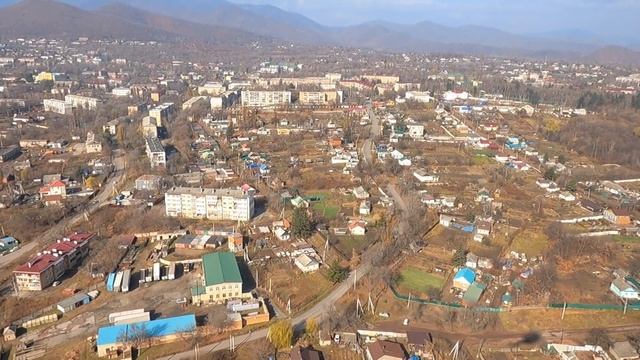 Партизанск. Заход и посадка на новую площадку.
