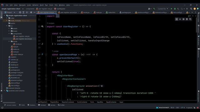 Simple Registration: React ( HTML, CSS, JS ) + Spring Boot ( Java ) + MySQL ( Data base ) смотреть онлайн