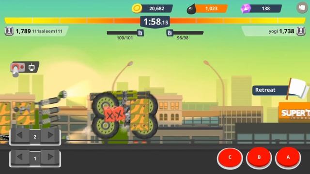 Super Tank Ramble Flying Tank Funny Game Play