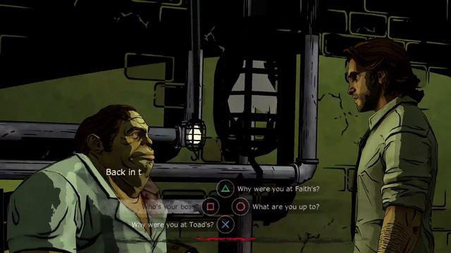 The Wolf Among Us Dee interrogation PS5 смотреть онлайн