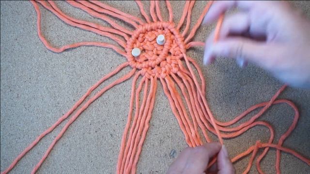 How to make easy macrame pumpkin coaster tutorial: easy macrame Halloween decoration ideas 2022 смотреть онлайн
