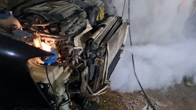 Мойка радиаторов ПАРОМ смотреть онлайн