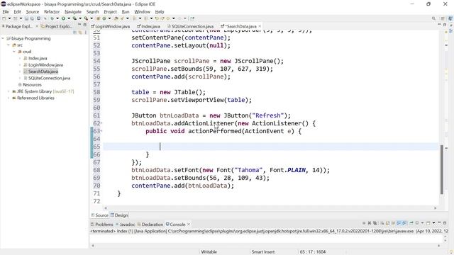 How to Connect JTable in SQLite with rs2xml driver - Bisaya Programming смотреть онлайн