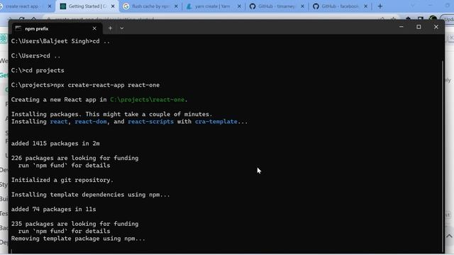 Creating our first react app using create-react-app | React Tutorial in Hindi #react #reactjs смотреть онлайн